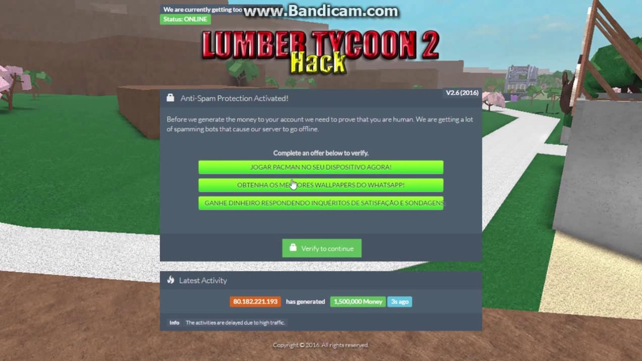 lumber tycoon 2 money hack